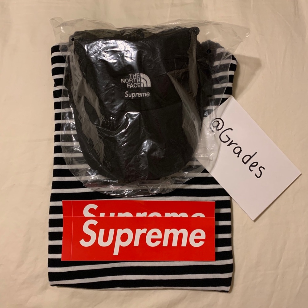 Supreme x The North Face Black Sunshield Hat